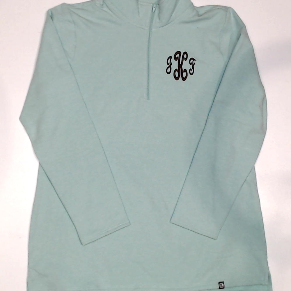 BLOOPER CLOTHING: Monogrammed Pullover Sweatshirt