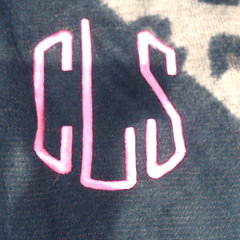 BLOOPER CLOTHING: Monogrammed Leopard Poncho