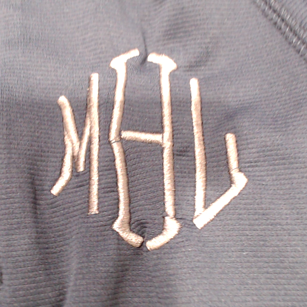 BLOOPER CLOTHING: Monogrammed Athletic Pullover