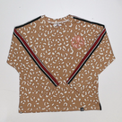 BLOOPER KIDS: Monogrammed Kids Striped Sleeve Shirt