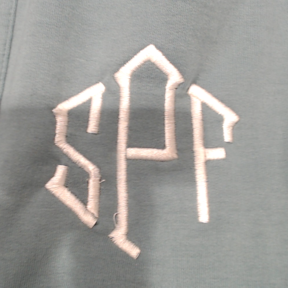 BLOOPER CLOTHING: Monogrammed Pullover