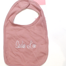 BLOOPER KIDS: Monogrammed Baby Bib