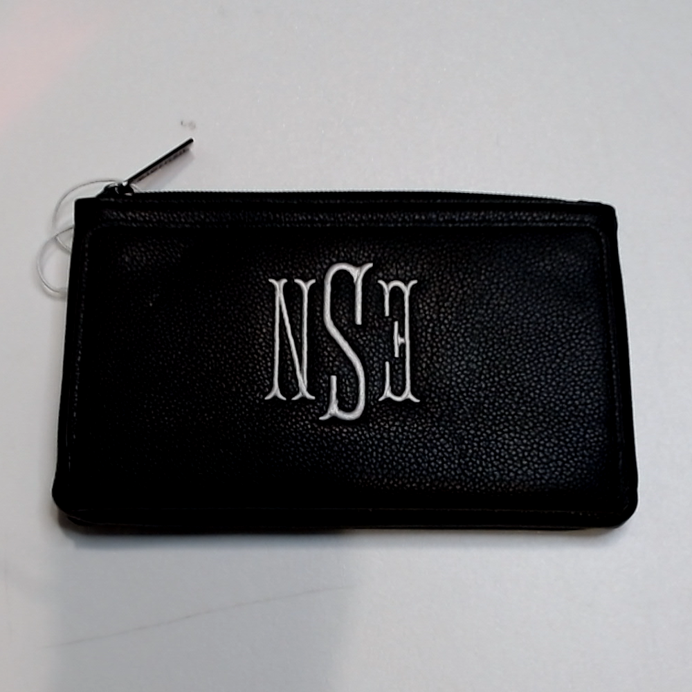 BLOOPER ACCESSORY: Monogrammed Phone Wallet