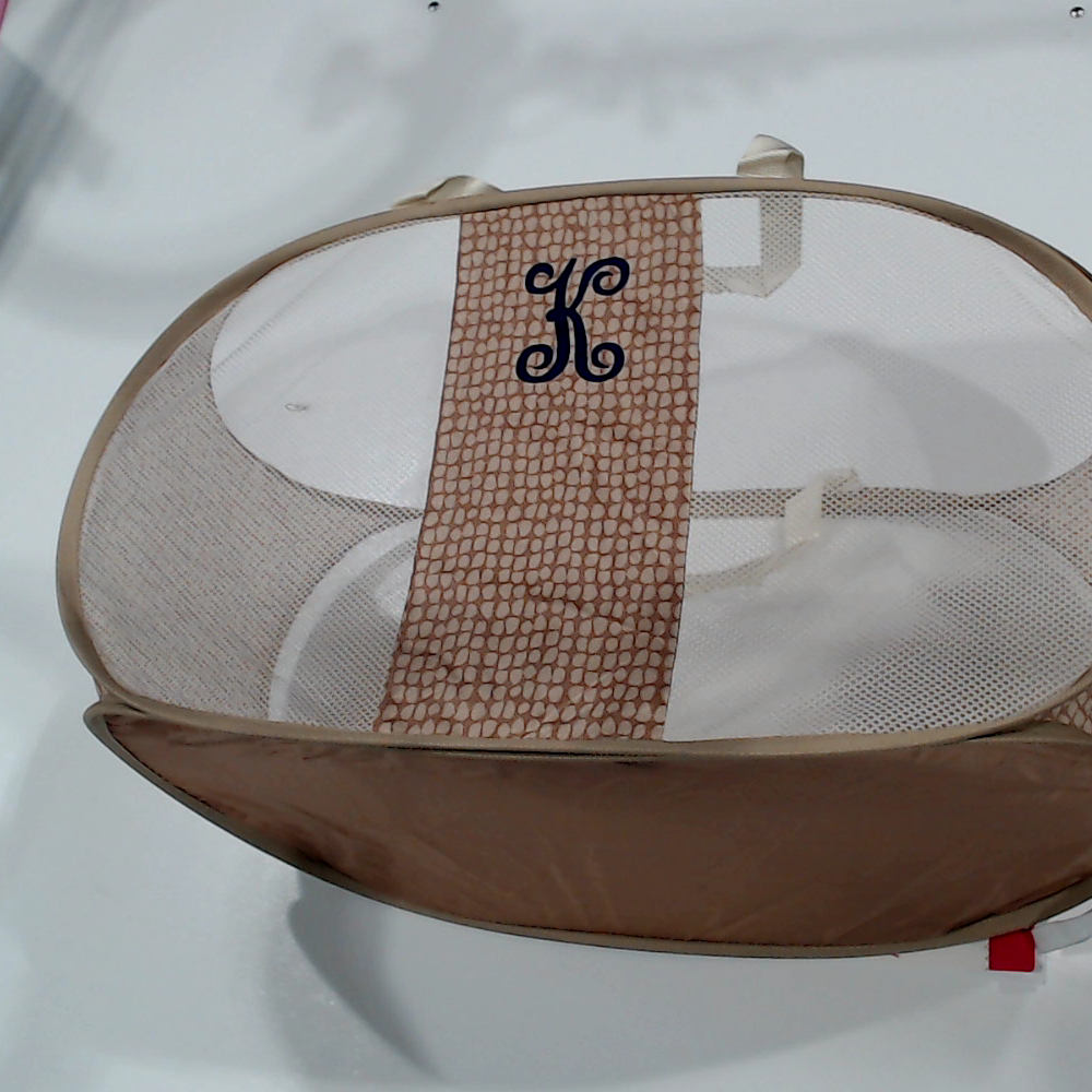 BLOOPER BAG: Monogrammed Pop Up Hamper