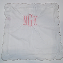 BLOOPER ACCESSORY: Monogrammed Pillow Sham