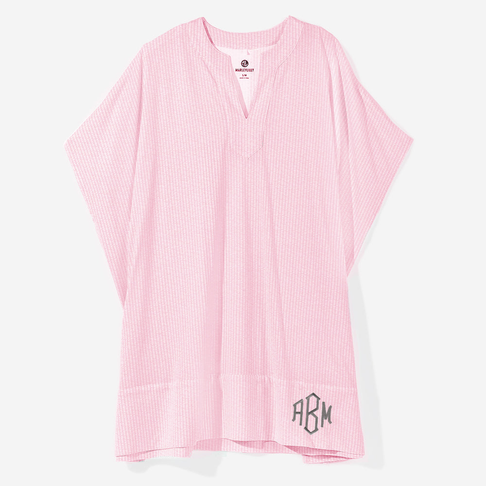 Pink Seersucker