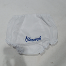 BLOOPER KIDS: Monogrammed White Eyelet Baby Bloomers