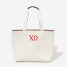 Chi Omega Tote Bag | Ivory