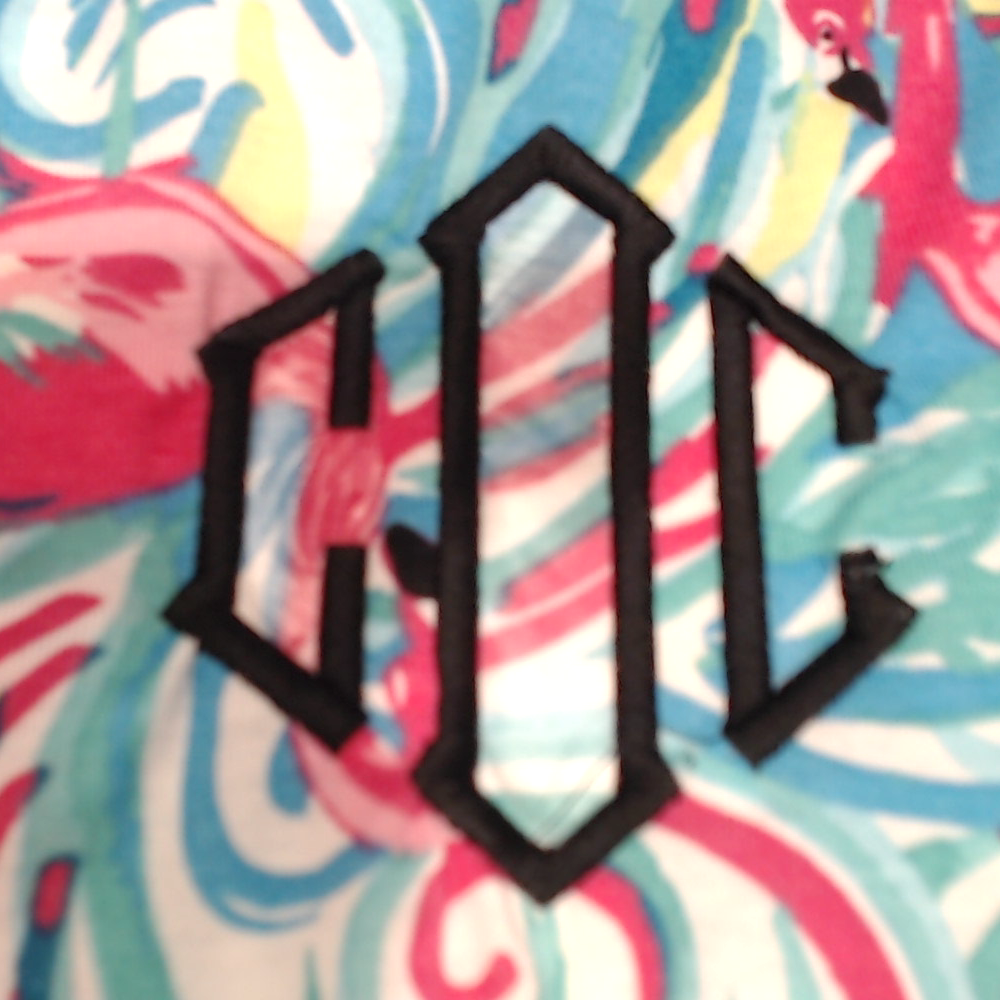 BLOOPER SWIM: Monogrammed Cinch Waist Cover Up