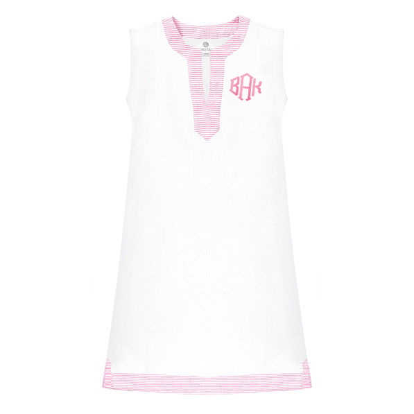 BLOOPER SWIM: Monogrammed Sleeveless Cover Up