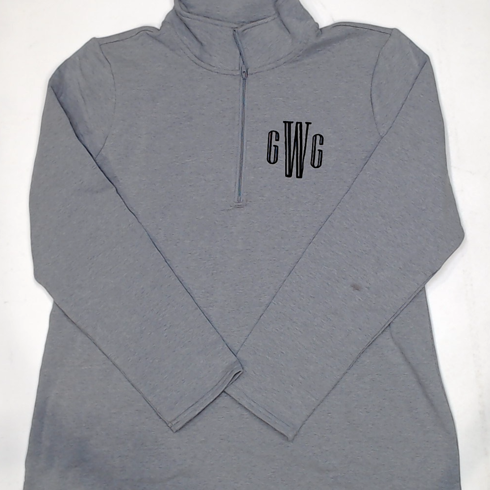 BLOOPER CLOTHING: Monogrammed Pullover Sweatshirt