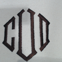 BLOOPER BAG: Monogrammed Vintage Weekender