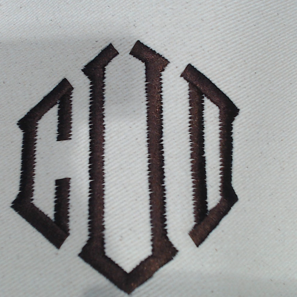 BLOOPER BAG: Monogrammed Vintage Weekender