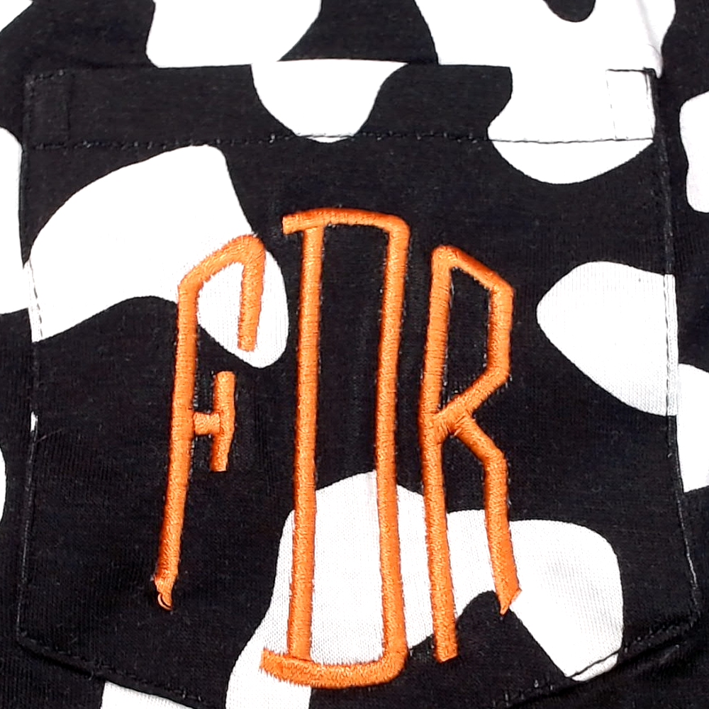 BLOOPER CLOTHING: Monogrammed Midi Dress