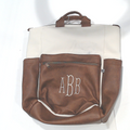 BLOOPER BAG: Monogrammed Commuter Backpack