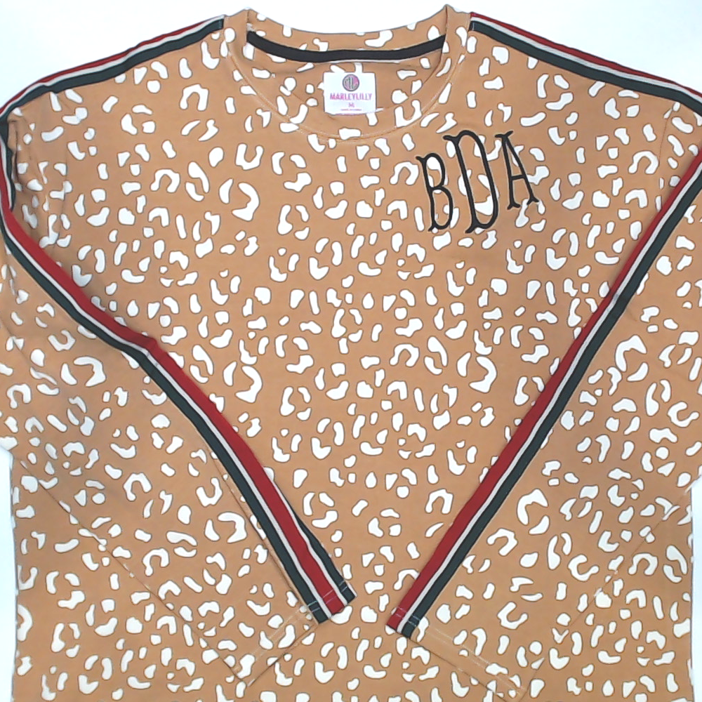 BLOOPER CLOTHING: Monogrammed Lightweight Sweatshirt