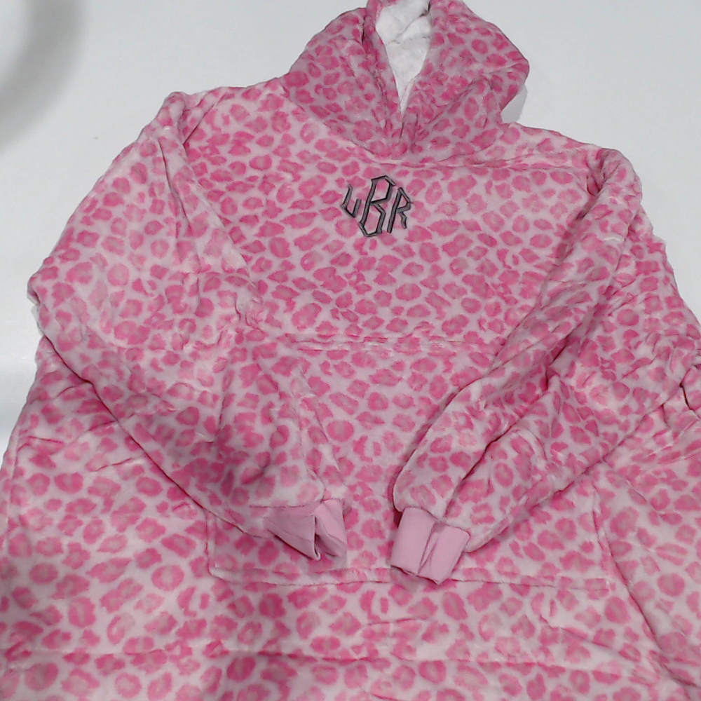 BLOOPER CLOTHING: Monogrammed Blanket Hoodie