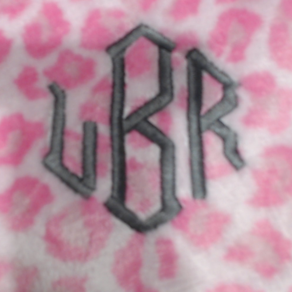 BLOOPER CLOTHING: Monogrammed Blanket Hoodie