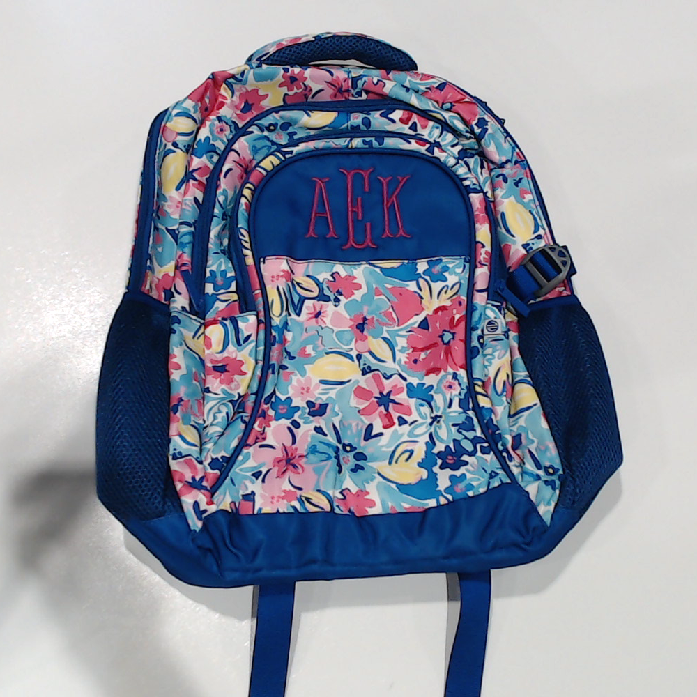 BLOOPER KIDS: Monogrammed Backpack