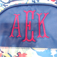 BLOOPER KIDS: Monogrammed Backpack