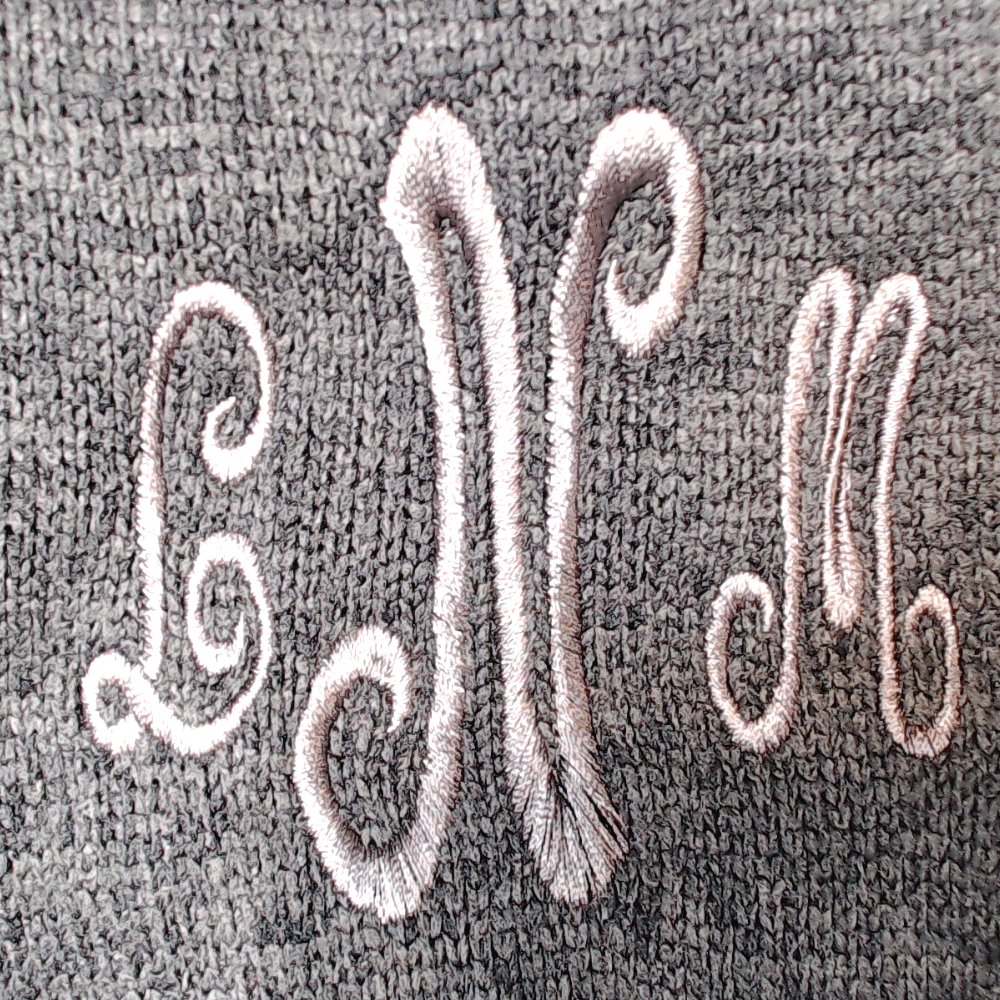 BLOOPER CLOTHING: Monogrammed Colorblock Quarter Zip Pullover