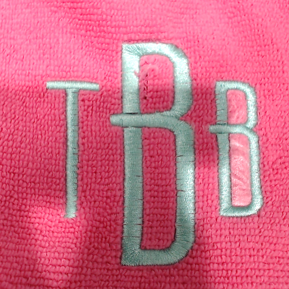 BLOOPER ACCESSORY: Monogrammed Towel Wrap