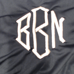 BLOOPER SWIM: Monogrammed Beach Cover Up