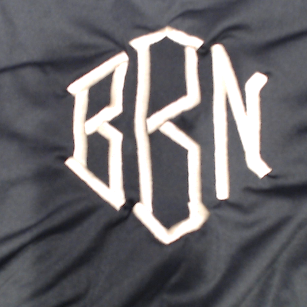 BLOOPER SWIM: Monogrammed Beach Cover Up