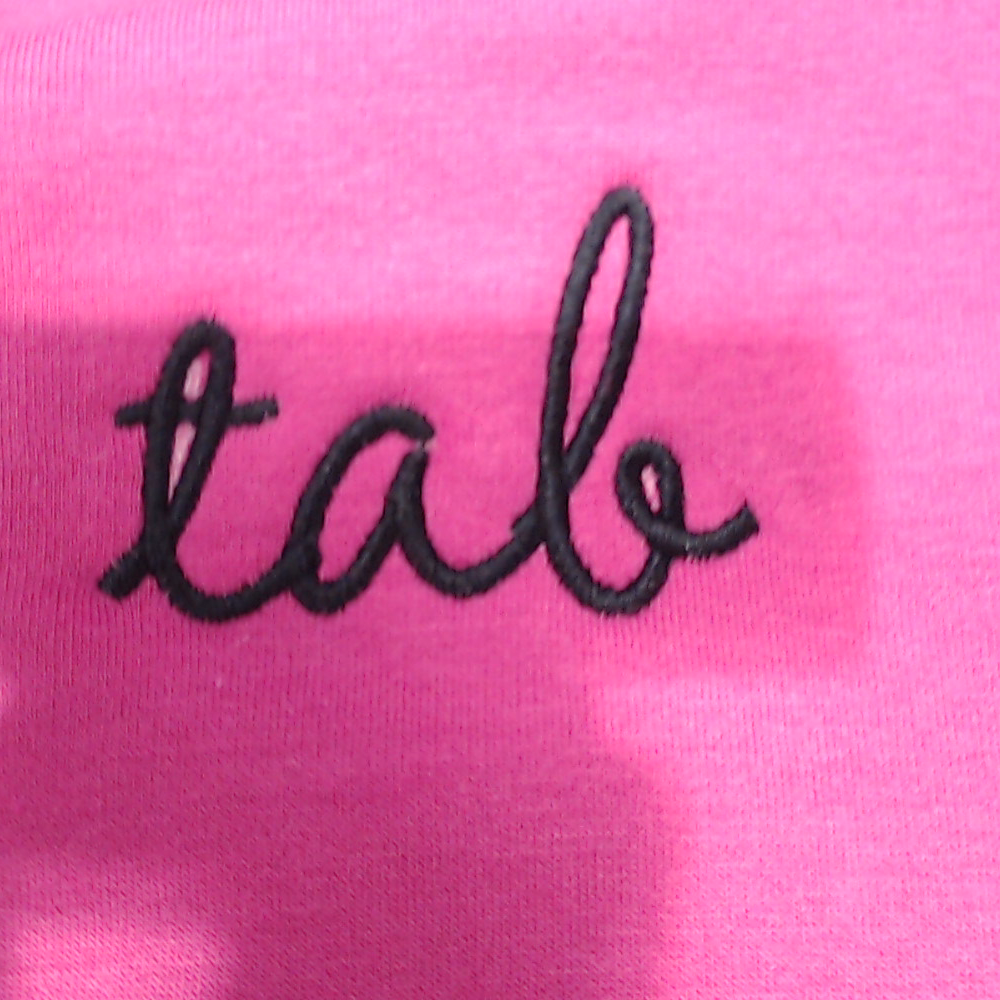 BLOOPER CLOTHING: Monogrammed Open Back Sweatshirt