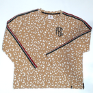 BLOOPER CLOTHING: Monogrammed Striped Sleeve Shirt
