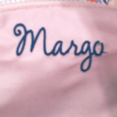 BLOOPER BAG: Monogrammed Makeup Bag