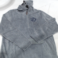 BLOOPER CLOTHING: Monogrammed Lightweight Fleece Hoodie