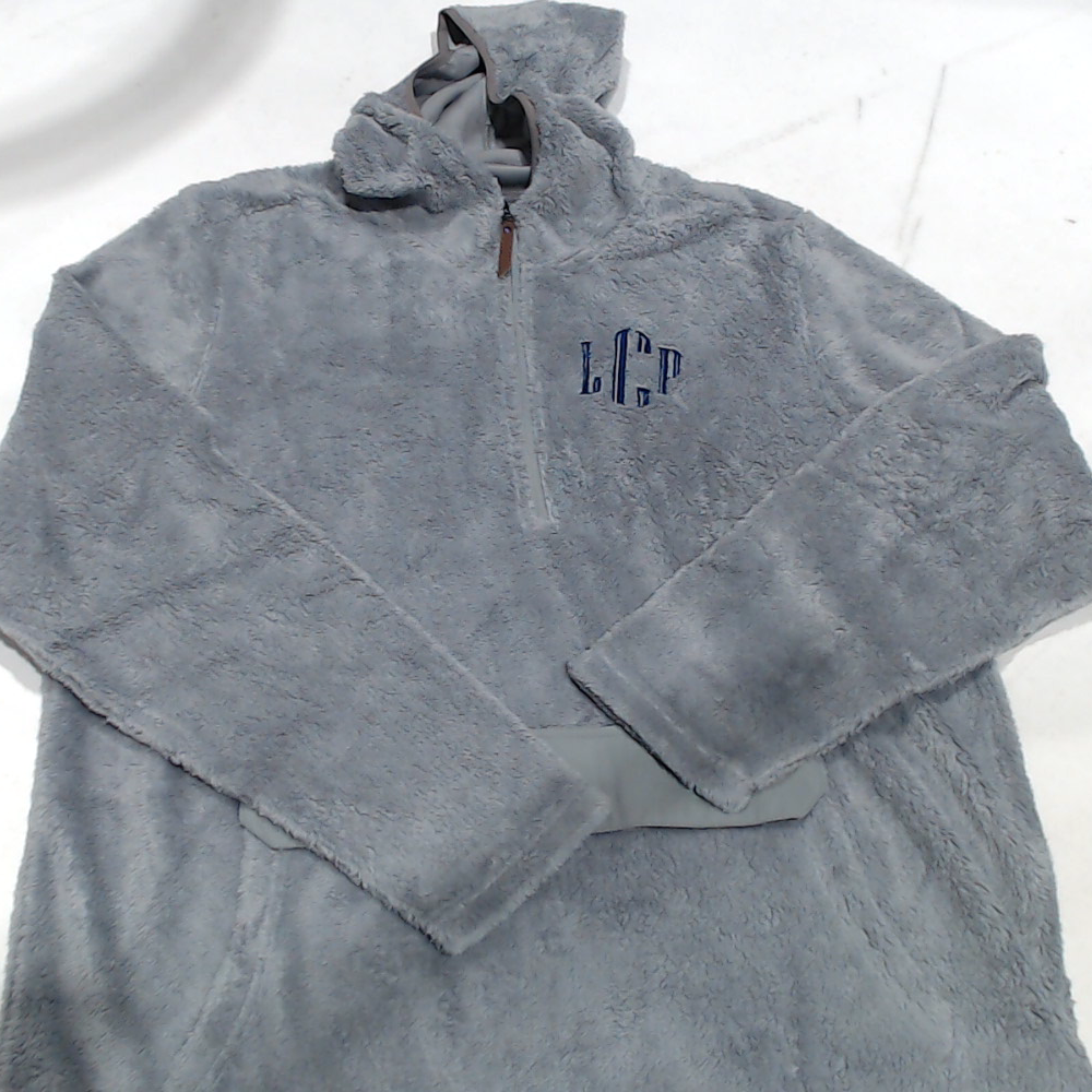 BLOOPER CLOTHING: Monogrammed Lightweight Fleece Hoodie