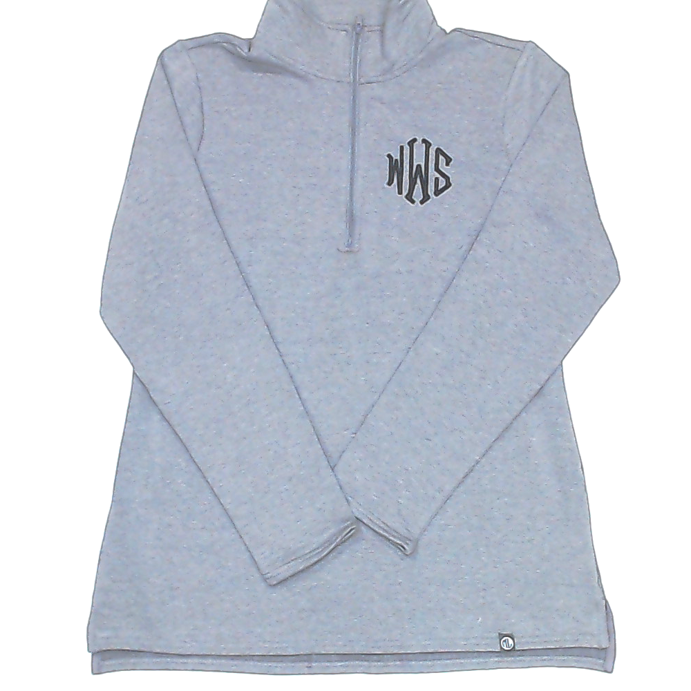 BLOOPER CLOTHING: Monogrammed Pullover Sweatshirt