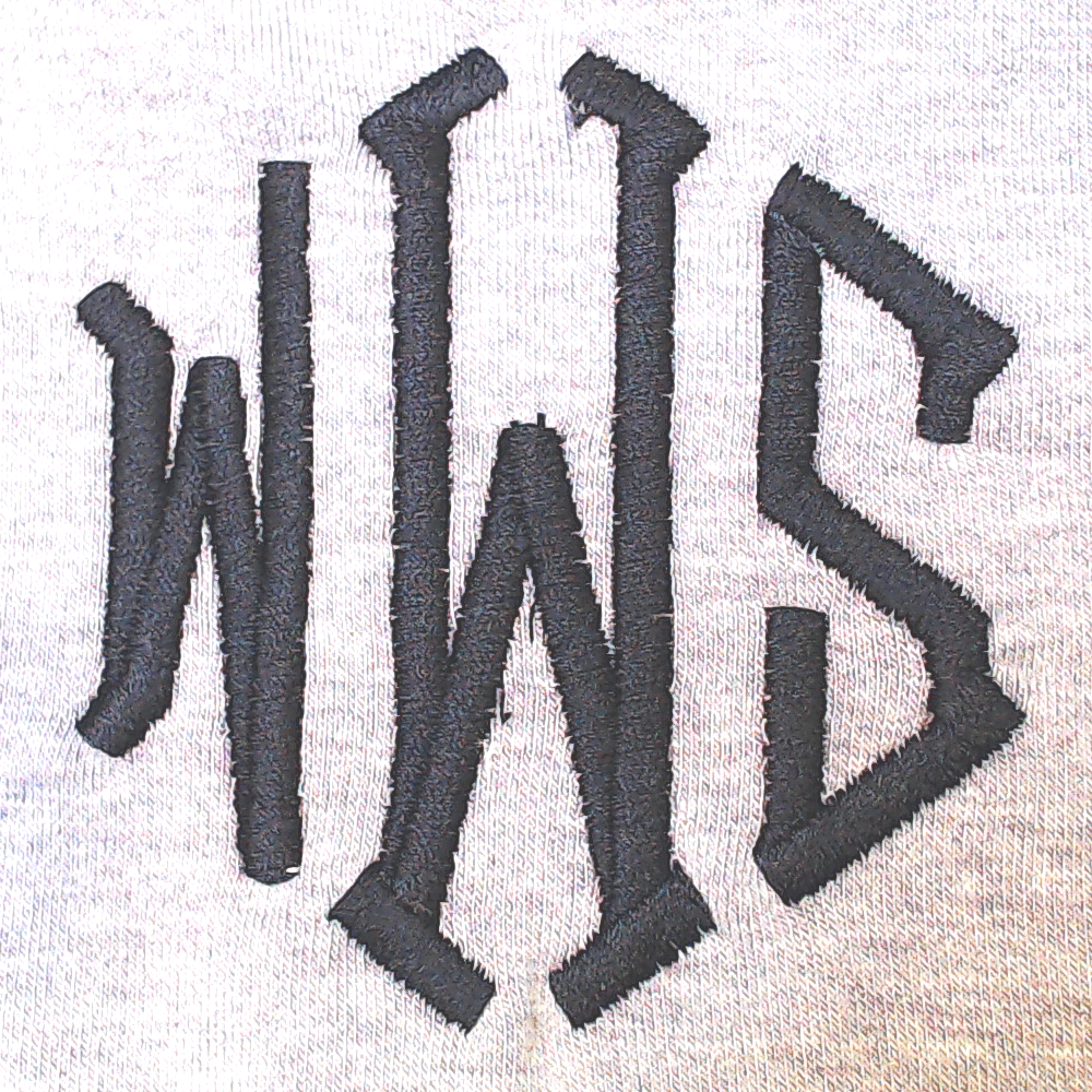 BLOOPER CLOTHING: Monogrammed Pullover Sweatshirt