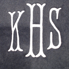BLOOPER ACCESSORY: Monogrammed Oversized Scarf