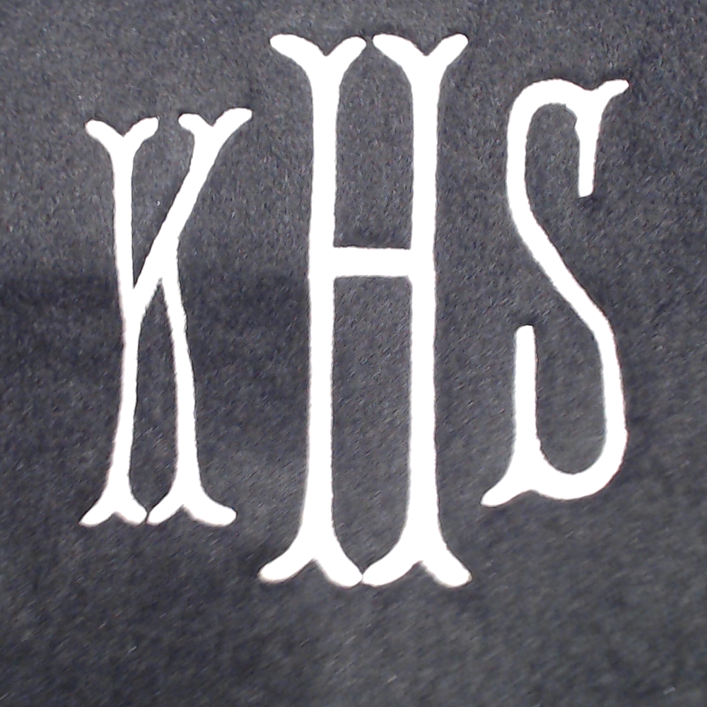BLOOPER ACCESSORY: Monogrammed Oversized Scarf