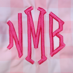 BLOOPER KIDS: Monogrammed Kids Rashguard Swimsuit