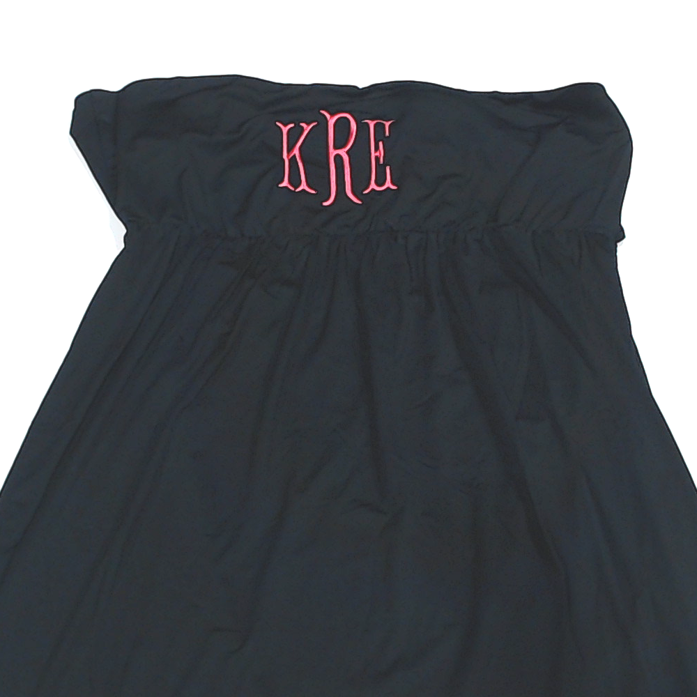 BLOOPER SWIM: Monogrammed Beach Cover Up