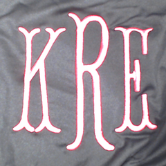 BLOOPER SWIM: Monogrammed Beach Cover Up