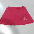 BLOOPER KIDS: Monogrammed Girls Skort