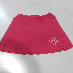 BLOOPER KIDS: Monogrammed Girls Skort
