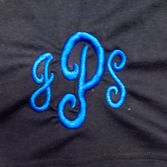 BLOOPER CLOTHING: Monogrammed Short Sleeve Tee