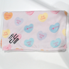 BLOOPER ACCESSORY: Personalized Plush Blanket
