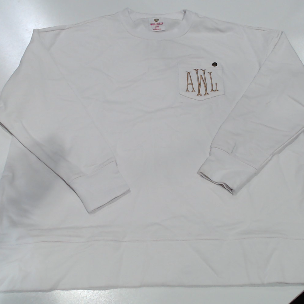 BLOOPER CLOTHING: Monogrammed Crewneck Sweatshirt