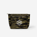 Monogrammed Essentials Pouch in Camo