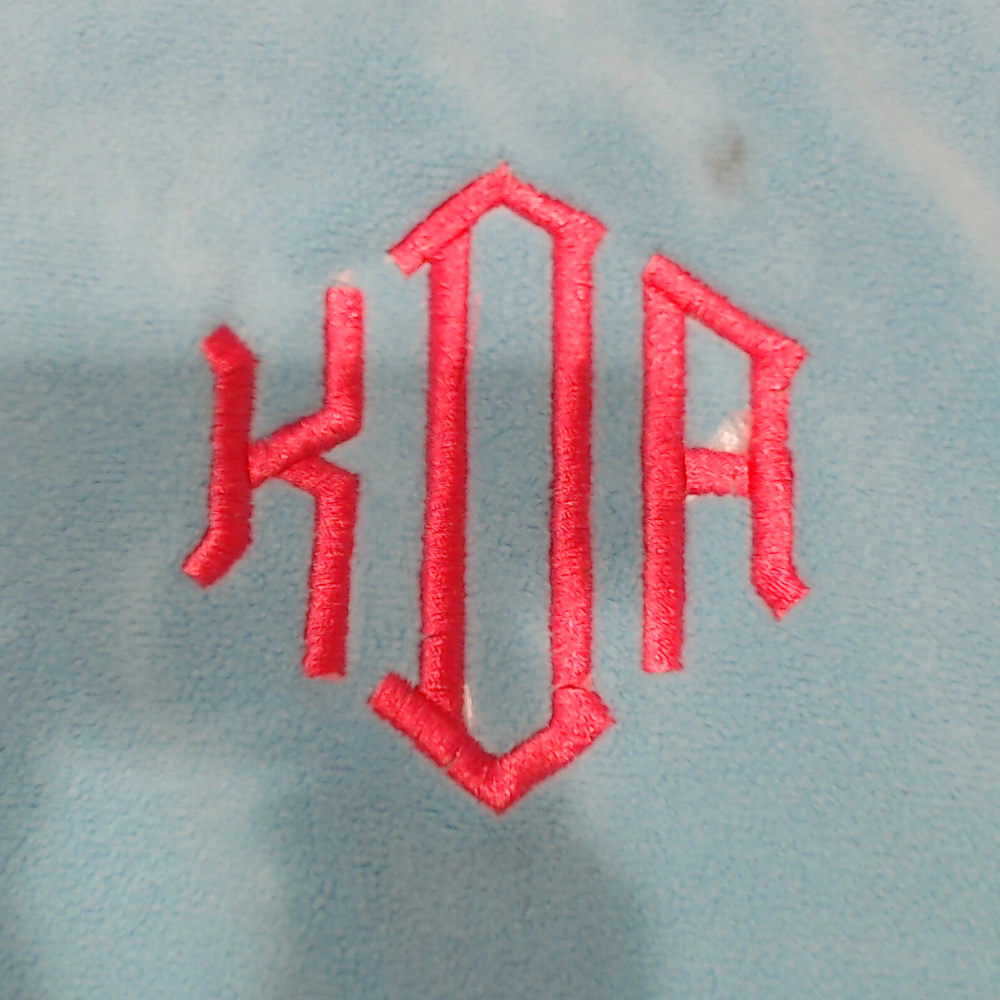 BLOOPER CLOTHING: Monogrammed Puff Sleeve Fleece Pullover