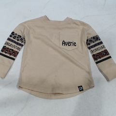 BLOOPER KIDS:  Monogrammed Kids Long Sleeve Shirt