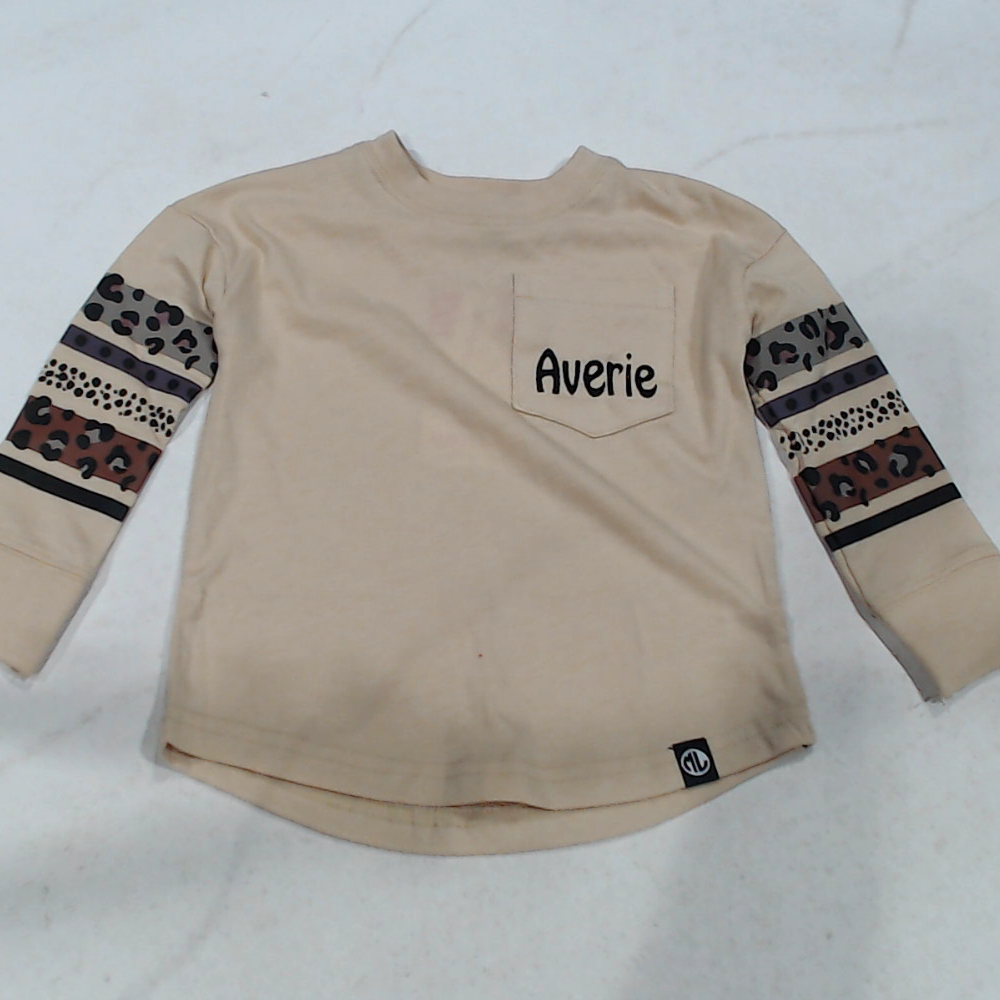 BLOOPER KIDS:  Monogrammed Kids Long Sleeve Shirt