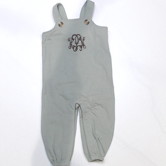 BLOOPER KIDS: Monogrammed Kids Overalls